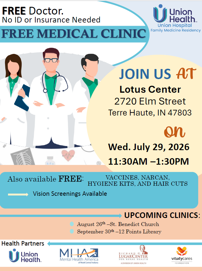 Free Pop-Up Clinic